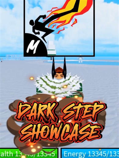 Dark Step Showcase in Blox Fruits: The Cheapest Fighting Style