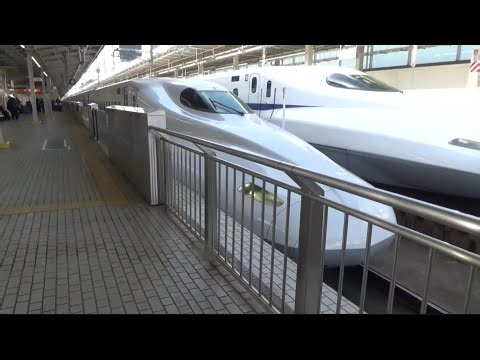 【新大阪駅】のぞみ370号 のぞみ20号 ひかり508号 こだま711号 こだま728号 のぞみ374号