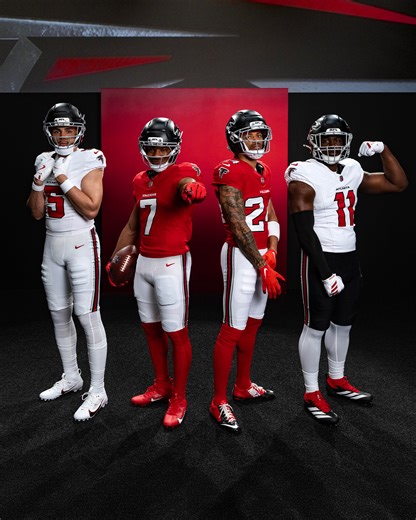 Atlanta Falcons unveil new uniforms for 2026 and beyond