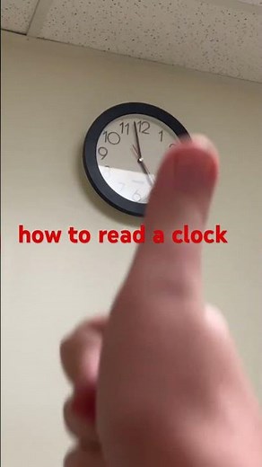 How to read a clock (full tutorial)