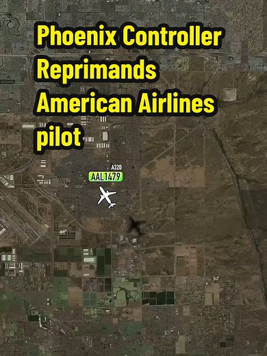 Phoenix Controller's Remarks to American Airlines Pilots