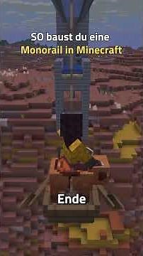 How to build a Magma Cube monorail in Minecraft