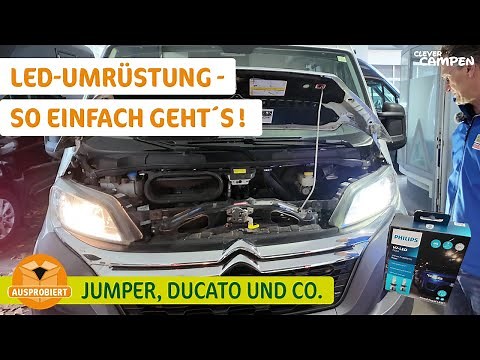 LED retrofit conversion for Ducato and Co. - Changing the lamp is that easy - Ultinon boost H7