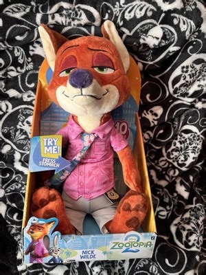 Nick Wilde Talking Plush Zootopia 2 Disney New | eBay