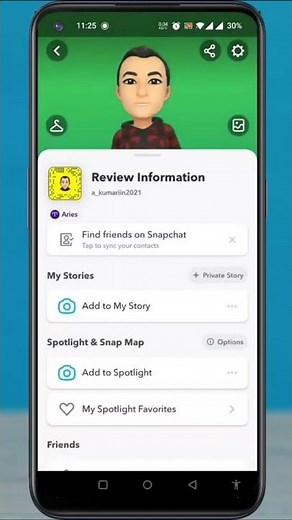 How to Find Snapchat Users from Your Contacts List #shorts