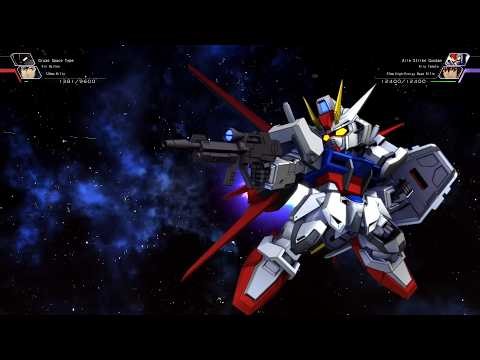 SD Gundam G Gen Cross Rays - GAT-X105+AQM/E-X01 Aile Strike Gundam (Kira Yamato) (Gundam SEED)