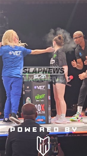 Slap News | Premier Slap Fighting Coverage on Instagram: "Hollyhood Haley J and Jayme Hinshaw DID NOT DISAPPOINT at Power Slap 13! What a debut by Haley and tons of respect to Jayme for going up in weight and taking it like a Champ 💪 #powerslap #slap #knockout #danawhite #fight"