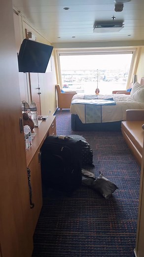 Our scenic ocean view 🥹 #carnivalcruise #carnivalfreedom | balcony carnival cruise