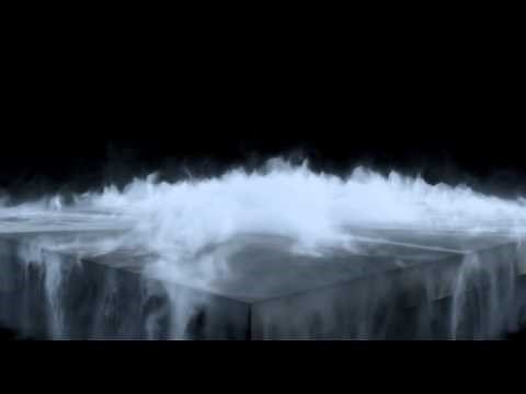 Sublimacion de hielo seco (CO2 en estado sólido)