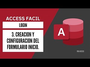 3. Login: Creación y configuración del formulario Inicio.