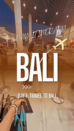 Bali Itinerary 🌴 | 7 Days in Bali | Day 1 Begins ✈️ #shorts