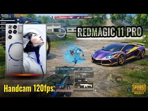 Handcam Redmagic 11 Pro Erangle 120 FPS New Update Test Pubg Mobile BGMI @toflinpubg