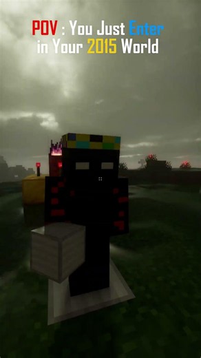 Revisiting my 2015 Minecraft world after 11 years 💔 #minecraft #nostalgia