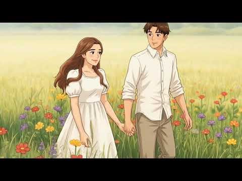Summer Evening Walk to the Wildflower Field | Barefoot & Dreaming – Ghibli-Style ASMR