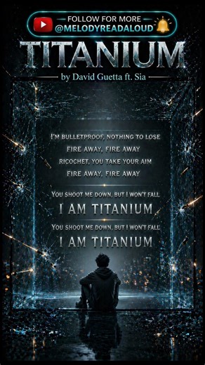 Titanium 🔥 I Am Bulletproof | David Guetta ft. Sia | Powerful Lyrics 💥