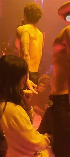 Muscular man dancing