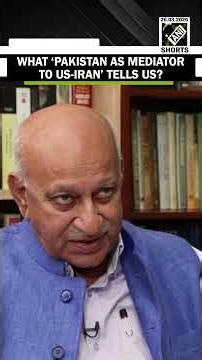 What ‘Pakistan as Mediator to US-Iran’ tells us? M. J. Akbar explains