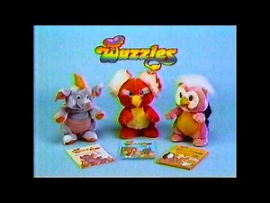 Wuzzles by Hasbro Softies (3rd ad now) from 1986