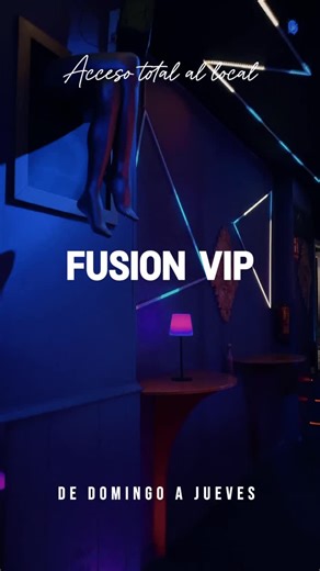 Fusion Xperience | En Fusion Vip cuidamos cada detalle… incluso la forma de acceder al espacio 😏. Las parejas y las chicas disfrutan de libertad total para... | Instagram
