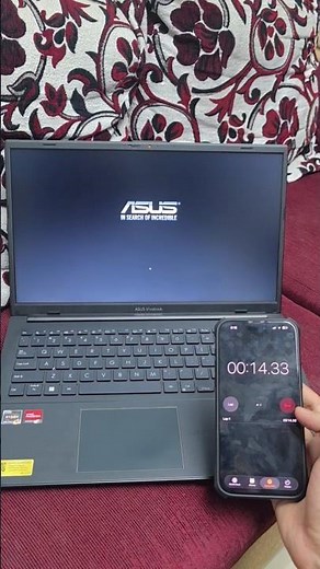 Asus Vivobook 15 Ryzen 5 7520u boot test! best laptop under ₹36,000? #asus #vivobook