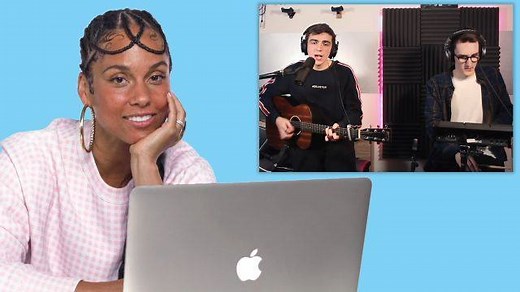 On this episode of "You Sang My Song," Alicia Keys watches fan covers of her songs on YouTube. She listens to covers of "Fallin'," "Girl On Fire," "You Don't Know My Name," "Underdog," and a special mash up of "No One," "I'm Ready," and "Unbreakable." Alicia shares her admiration for the covers and kind and loving words to the fans that created them. | You Sang My Song