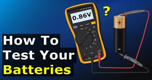 Testing Batteries With a Multimeter