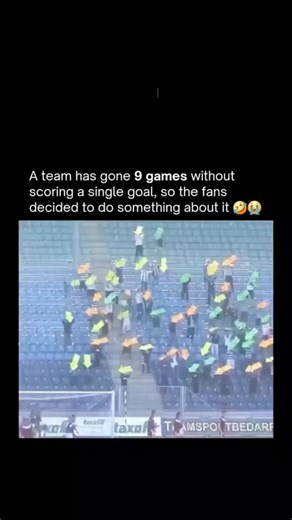 Motivation | Wealth | Education on Instagram: "In 2012, fans of 1. FC Magdeburg had seen enough—after 9 straight games without a goal, frustration turned into pure comedy. Instead of booing, thousands of supporters lifted massive blue arrows pointing toward the opponent’s goal with one hilarious message: “Shoot here!” The whole stadium joined in, creating one of football’s funniest and most iconic fan moments. A reminder that even in tough times, football fans always find a way to support their 