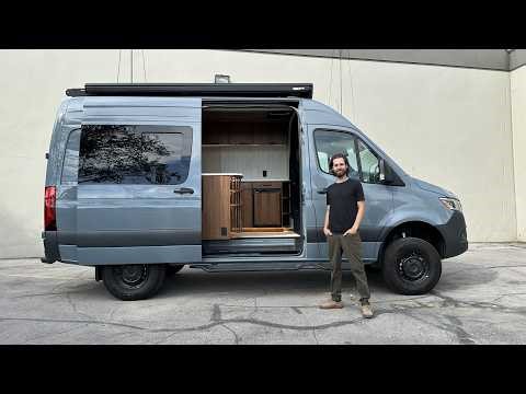 Is This the Ultimate Short Sprinter AWD Camper Van? (Full Tour)