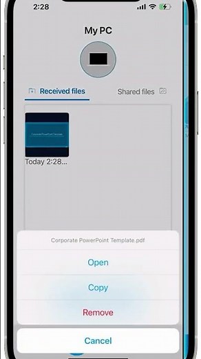 Connecting Phone to Computer Wirelessly - Windows AirDrop