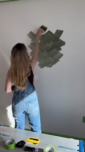 DIY Home Decor: Applying the First Coat of Limewash Paint