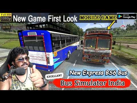 First Look New Game Bus Simulator India Join Multiplayer 🔴 LIVE Stream 🚌 #INDIA