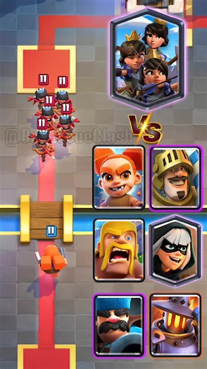 Princesses Concept vs. Cards in Clash Royale