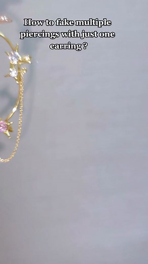 How to Wear Multiple Piercings with a Single Earring