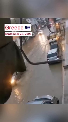 @world_climat_news_2026 on Instagram: "September 28-29, 2025 Greece Heavy rain and thunderstorms hit western Greece and Crete, causing localized flooding and traffic disruptions. On the island of Zakynthos, a record rainfall of 113.8 mm was recorded by Sunday evening. In the Alykana area, a road was flooded, forcing 12 people to be evacuated from their cars. Also, approximately 20 flights at the island’s airport were canceled, and dozens of tourists were temporarily housed in hotels. In Kefaloni