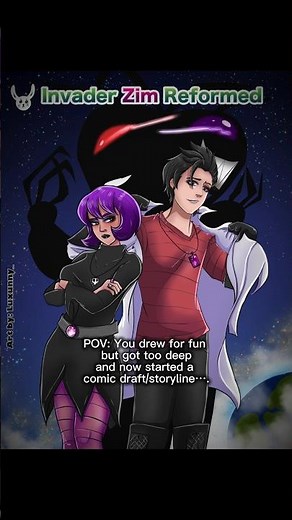 New Invader Zim Fancomic ✨