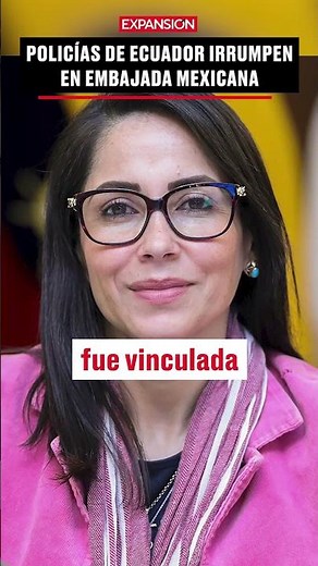 🇪🇨🇲🇽 ¿Qué pasó en la EMBAJADA de MÉXICO en ECUADOR? México rompe relaciones | #Shorts