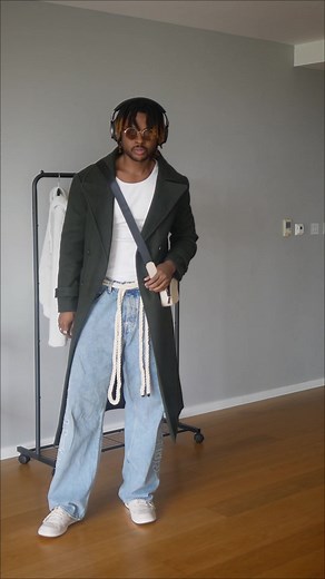 Elevated Casual Style with a Rope Belt