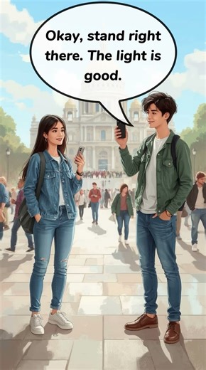 Can You Take My Picture? – Simple English Conversation | Daily Speaking Practice