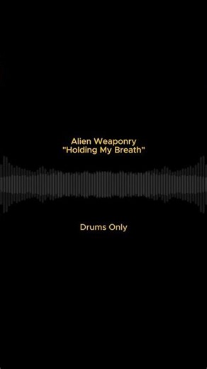 #AlienWeaponry - Holding My Breath #2 #drum #drumcover #music #rock #metal #hardcore #metalcore