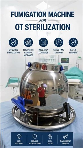 "Upgrade your OT safety standards with our high-efficiency Fumigation Machine.