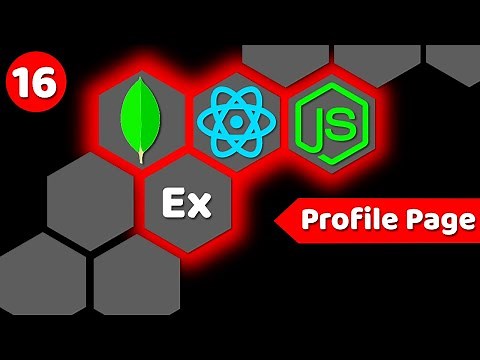 #16 Creating Profile page UI in react js | MERN stack tutorial in English | Instagram clone
