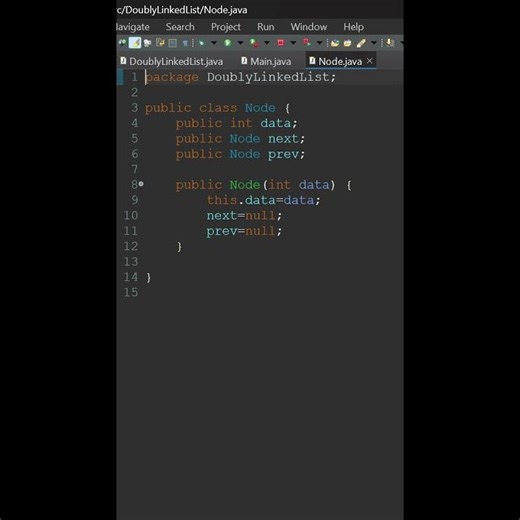 Node.java || Doubly Linked List Node Class Explained 💡