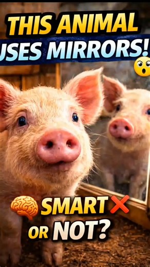 Why Pigs Are More Intelligent Than You Expect. #AnimalFacts#Pig#DidYouKnow#NatureFacts#short