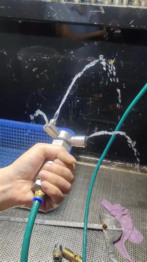 360° Automatic Rotating Nozzle Bottle and Jar Tank  Cleaning Nozzle High Pressure Fan /Cone  Nozzle for Industrial Dust Removal