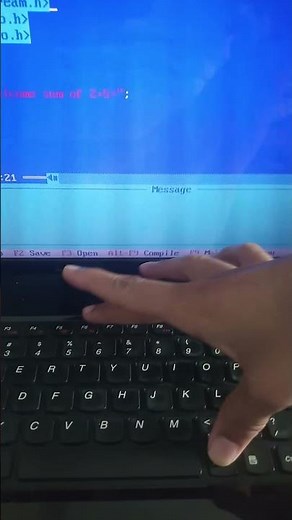 TURBO C++ output window not showing #c++ #programming #coding #like #youtube