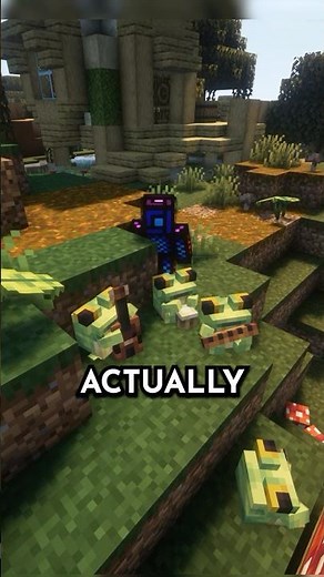 this mod improves #minecraft frogs