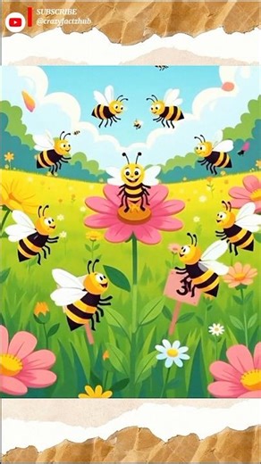 Can Bees Outsmart Humans in Maths❓#shorts