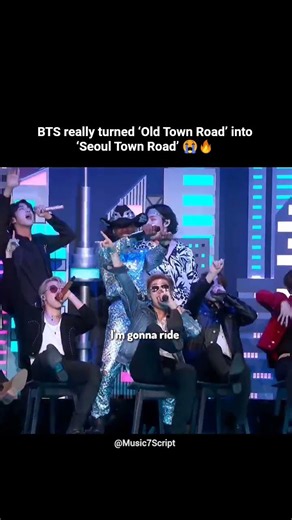 Old Town Road | BTS & Lil Nas X | GRAMMYs 2020 | #shorts #oldtownroad #bts #lilnasx #trending