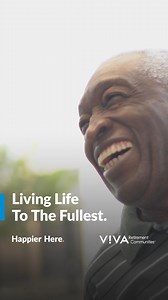 VIVA’s lifestyle programs are crafted with you in mind, creating opportunities for everyone to stay involved and connected. It's more than just a place to live, you'll be Happier Here! Life in VIVA retirement communities is full of excitement, joy, and community. Book a tour today! | VIVA Mississauga Retirement Community