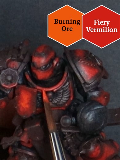 Achieve Vibrant Grimdark Red Armor with Simple Sponge Stippling